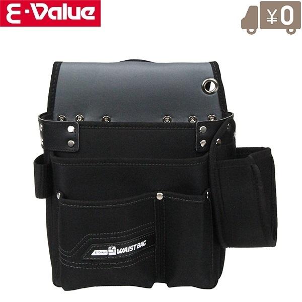 E Value 腰袋 釘袋ホルダー付き Enb Sh Bk 工具差し ツールケース 大工道具 工具袋 工具入れ Fujiwara S S Net 通販 Yahoo ショッピング