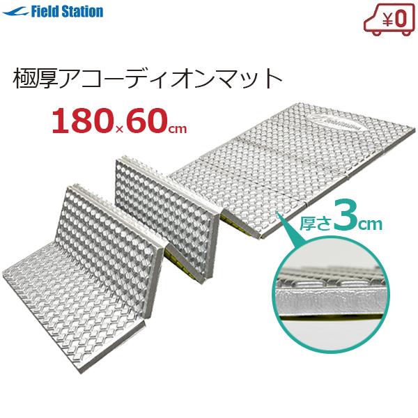 レジャーシート 厚手 60×180cm 厚さ3cm 極厚 防水アコーディオン レジャーシート 厚手 60×180cm 厚さ3cm 極厚 防水アコーディオン