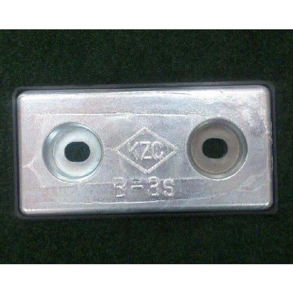 船舶部品 KZC 亜鉛板 B-3S 17×100×200mm 12枚セット 防蝕亜鉛外板用/亜鉛合金陽極 船舶備品 クルー KZC 亜鉛板 船 B-3S 17×100×200mm 防蝕亜鉛外板用/亜鉛合金陽極 亜鉛