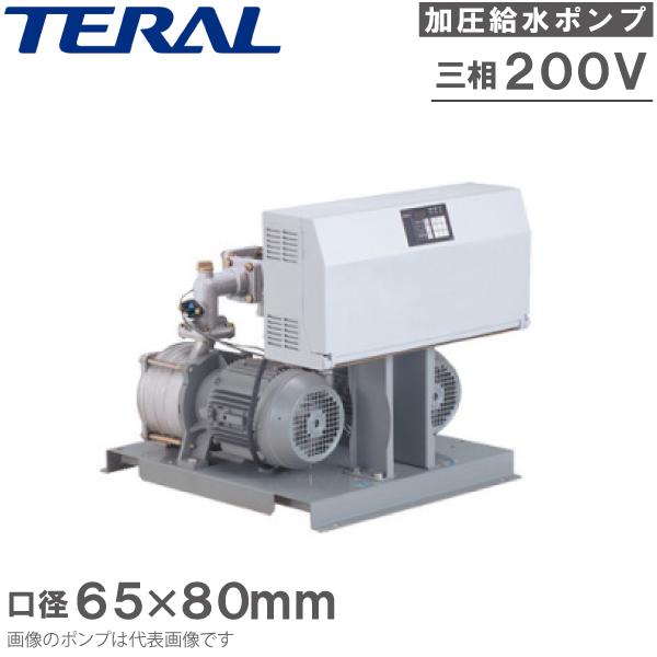 TERAL テラル ポンプユニット 22kW 三相モーター付 未使用 保管品 テラル 加圧給水ポンプ 自動交互並列運転制御 NX-80LAT652-55.5W-e 5.5