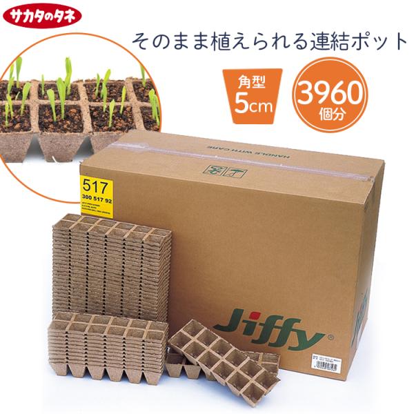 サカタのタネ 法人様限定 サカタ 育苗ポット 天然素材 角型
