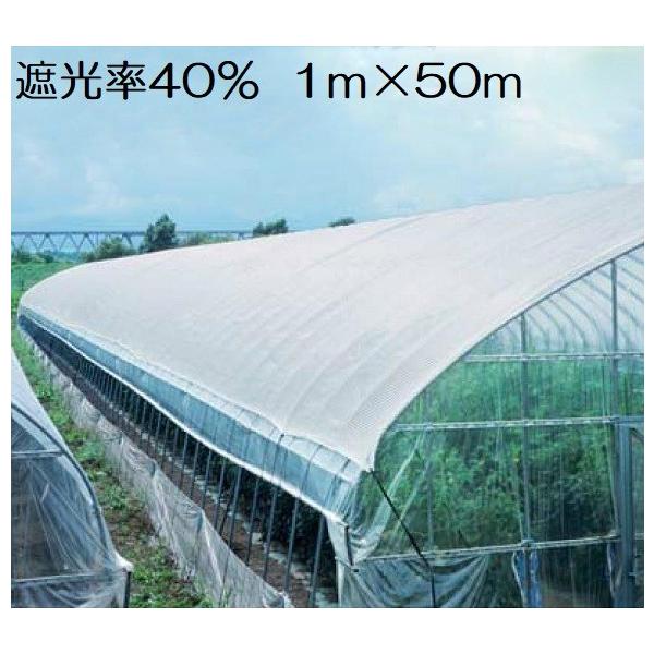 遮光ネット 白 1m×50m 遮光率40% 日よけネット 日除けネット 遮光ネット 白 1m×50m 遮光率40% 日よけネット 日除けネット