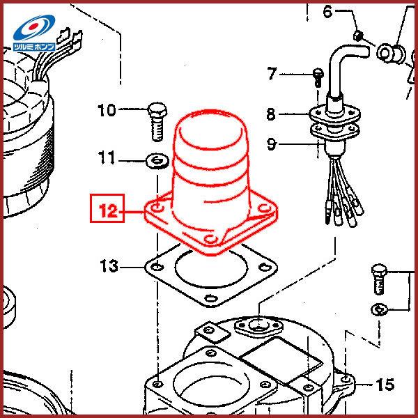 ツルミポンプ 水中ポンプ用 ホースカップリング 口径80A 鶴見ポンプ