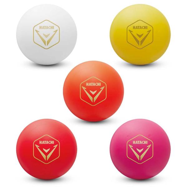 ハタチ HATACHI ビビッドボール BH3451 【商品説明】高剛性コア構造で力強い転がり、蛍光カラーで良く目立つ。内部のコアに剛性の高い樹脂を採用。コアを柔らかい樹脂で包み込むことで、心地よい打感と力強い転がりを両立。【素材】特殊合成...