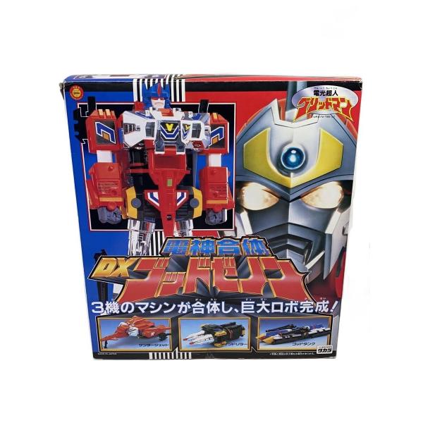 電光超人グリッドマン　DX ゴッドゼノン　バンダイ TAKARA◇DX電神合体ゴッドゼノン/電光超人グリッドマン/説明書欠品