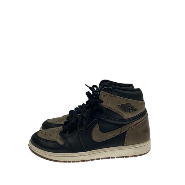 NIKE◆ハイカットスニーカー_DZ5485-020/26cm/BLK/レザー/Air Jordan 1 Retro High//
