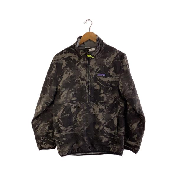 patagonia◇フリースジャケット/S/ポリエステル/BLK/カモフラ patagonia◇フリースジャケット/S/ポリエステル/BLK/カモフラ