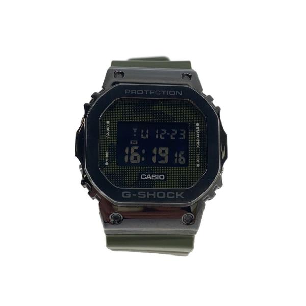 CASIO◇クォーツ腕時計・G-SHOCK/デジタル/BLK/KHK : セカンド