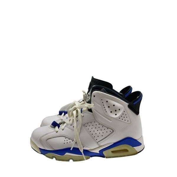NIKE◆AIR JORDAN 6 RETRO/エアジョーダンレトロ/ホワイト/384664-107/27cm/WHT//