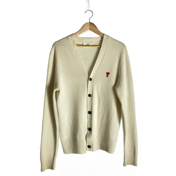 ami alexandre mattiussi カーディガン ami alexandre mattiussi◇カーディガン(薄手)/--/ウール/CRM/無地