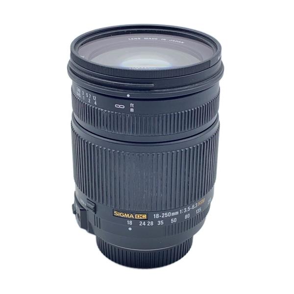 レンズ(ズーム) SIGMA DC 18-250 mm 1:3.5-6.3 MACRO HSM Amazon | SIGMA 高倍率ズームレンズ 18-250mm F3.5-6.3 DC MACRO HSM