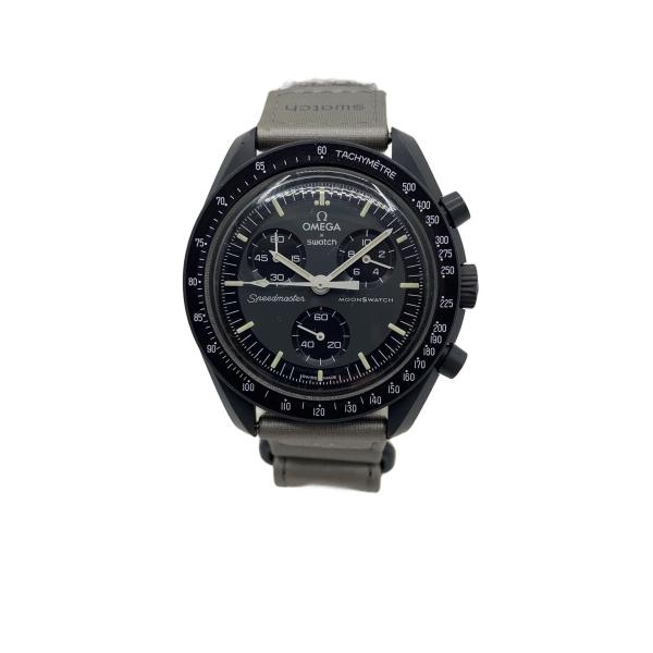 OMEGA◇オメガ×スウォッチ/クォーツ腕時計/ミッショントゥザ