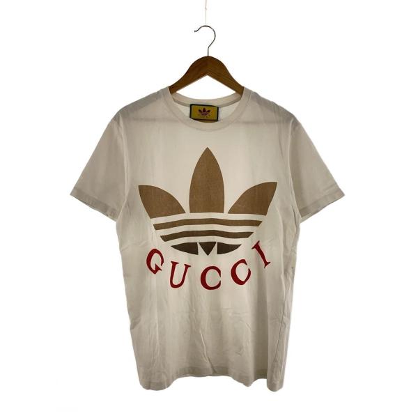 GUCCI◇グッチ×アディダス/Tシャツ/548334/S/ホワイト// : セカンド