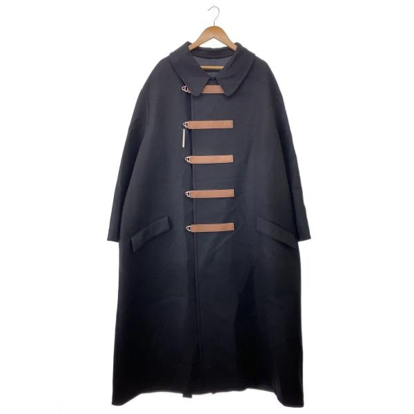 yohji yamamoto POUR HOMME◇コート/2/ポリエステル/BLK/HX-C29-114