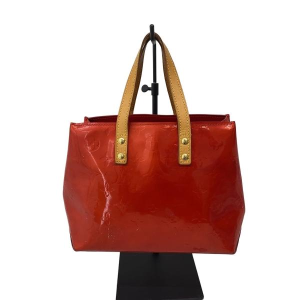 LOUIS VUITTON◇リードPM_モノグラム・ヴェルニ_RED/エナメル/RED