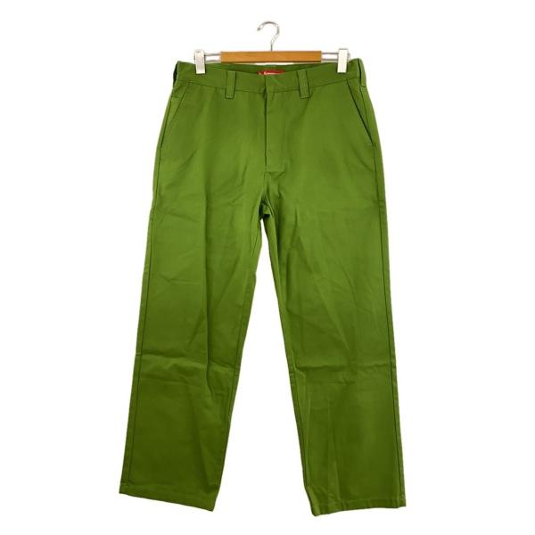 Supreme◇Work Pant/34/コットン/グリーン// : セカンドストリート