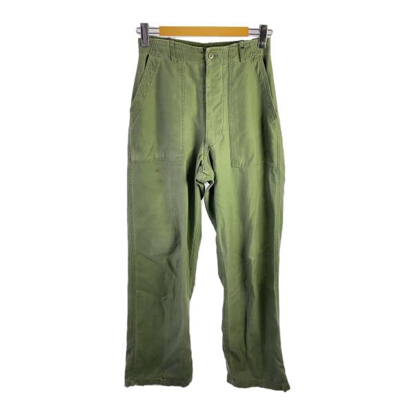 z*9様 60s U.S. ARMY OG107 ベイカー パンツ アジャスター US.ARMY◇60s/ベイカーパンツ/アジャスター付/S/8405-222-1948