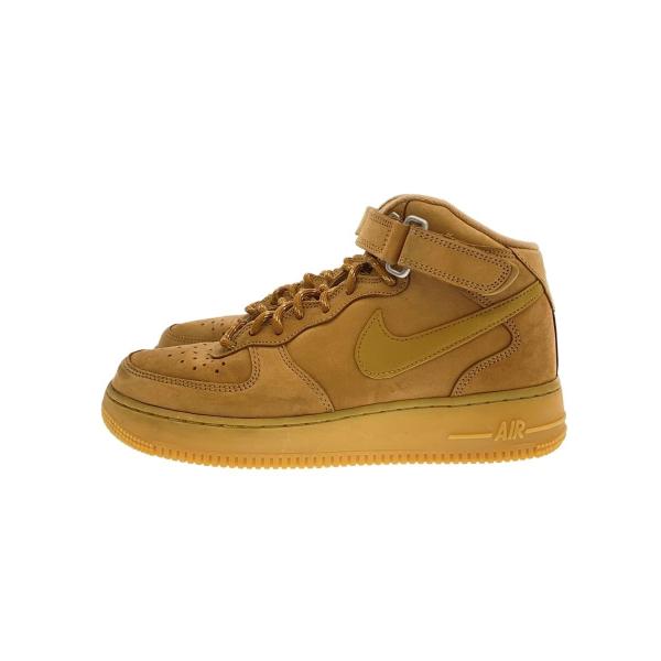 NIKE◇AIR FORCE 1 MID FLAX_エアフォース ミッド フラックス/25cm/CML