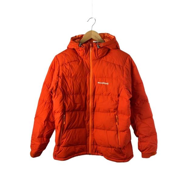 mont-bell◇パーマフロスト ライトダウンパーカ/L/ナイロン/ORN