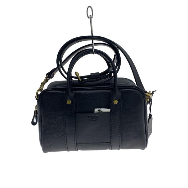 HERZ◇ショルダーバッグ/レザー/BLK : セカンドストリートYahoo!店