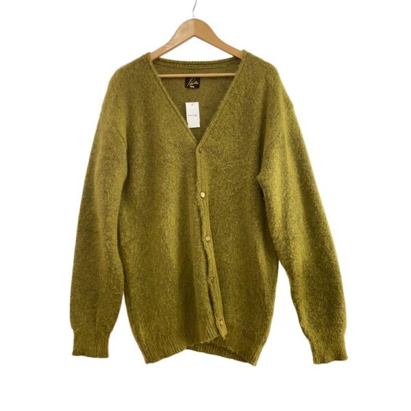 Needles◇カーディガン(厚手)/L/モヘア/KHK/LQ276/22AW/Mohair