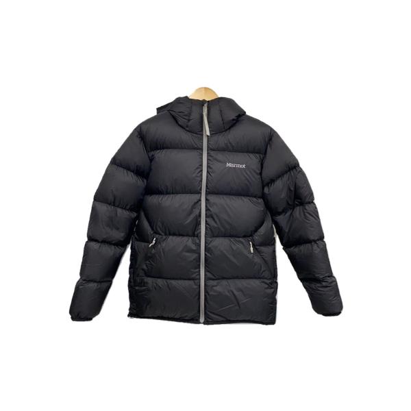 Marmot◇ダウンジャケット/L/ナイロン/BLK/無地/TOMMJL15JT Marmot◇ダウンジャケット/L/ナイロン/BLK/無地/TOMMJL15JT