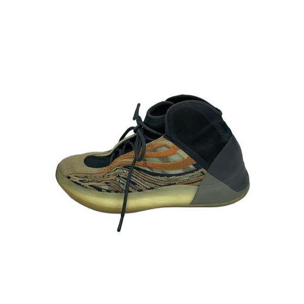 adidas◆イージークォンタム/ハイカットスニーカー/29.5cm/KHK/GW5314//