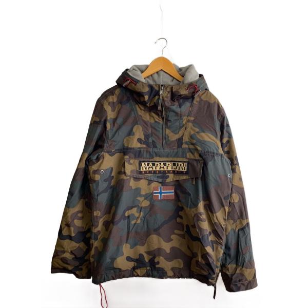 ✨希少✨ NAPAPIJRI カモフラ アノラックパーカー フーディー S NAPAPIJRI◇アノラックフーディー/--/ポリエステル/マルチカラー/総柄