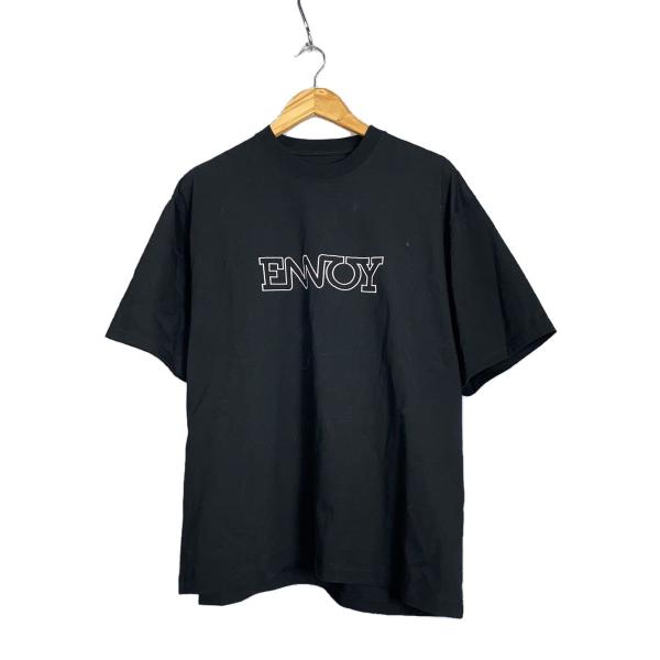 the ennoy professional◇Tシャツ/M/コットン/BLK/無地 