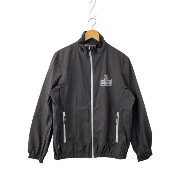 HYSTERIC GLAMOUR◇SEE NO EVIL パッカブルブルゾン/M/ナイロン/BLK