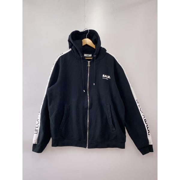 BALR. ブラック フルジップパーカー　新品 BALR.◇ジップパーカー/XXL/コットン/BLK// : セカンドストリートYahoo