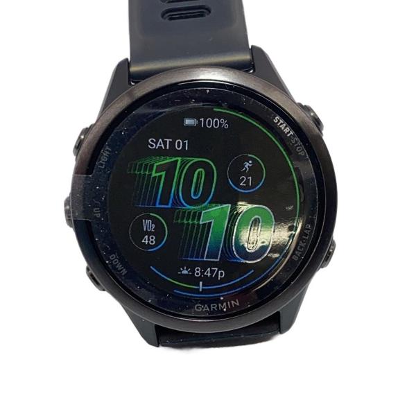 GARMIN スマートウォッチ　未使用品 GARMIN◇スマートウォッチ/デジタル/ラバー/BLK : セカンドストリート