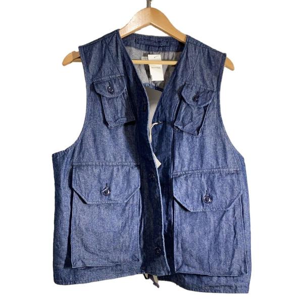 Engineered Garments◇C-1 Vest/CP Denim/XS/コットン/IDG/QT084B