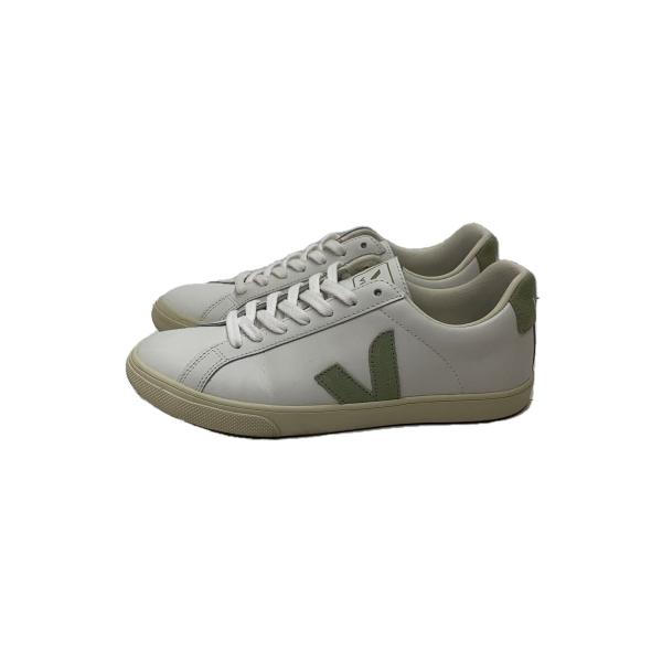VEJA◇ローカットスニーカー/24cm/WHT/レザー/1-ii-xxiv : セカンド