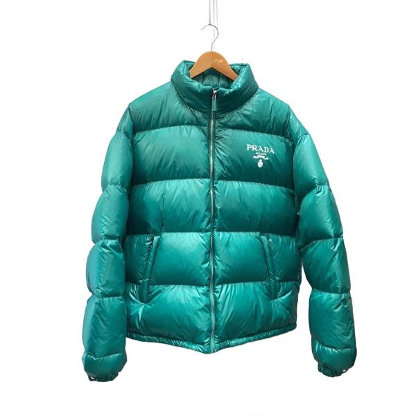 PRADA◇ダウンジャケット/XL/ナイロン/GRN/SGC089 S222 11A9