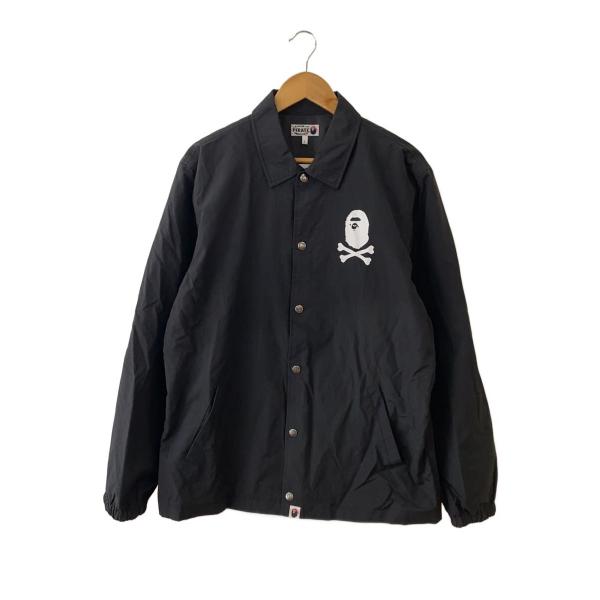 A BATHING APE◇リバーシブルスタジャン/XL/ナイロン/BLK