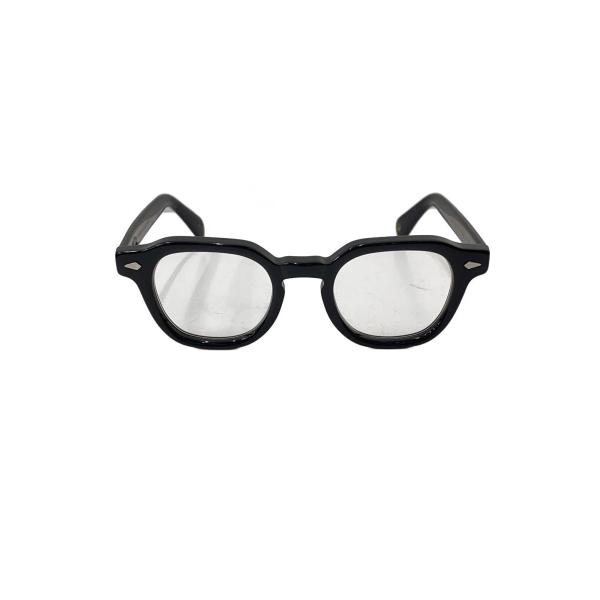 MOSCOT◇サングラス/BLK/CLR/メンズ/DOLT 49□23-148 COL.BLACK/? NULL