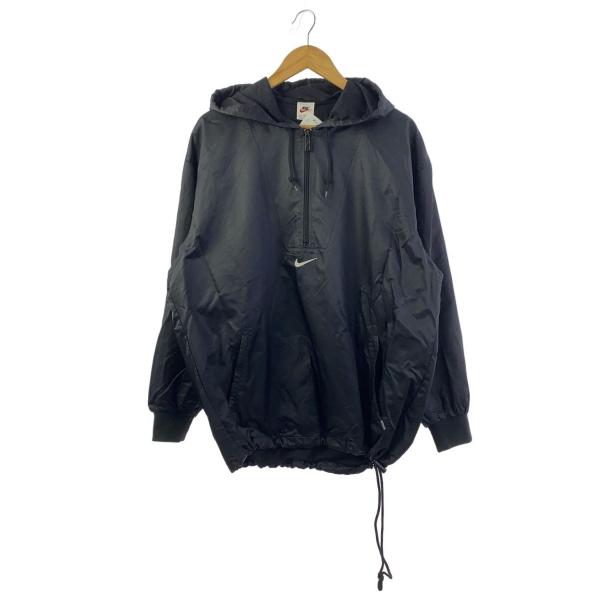 NIKE◇アノラックパーカー/XL/ナイロン/BLK/F6-03-09-FFL : セカンド