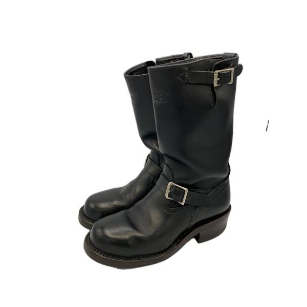 Wesco エンジニアブーツ ブラック WESCO◇エンジニアブーツ/US7.5/BLK/レザー// : セカンドストリート
