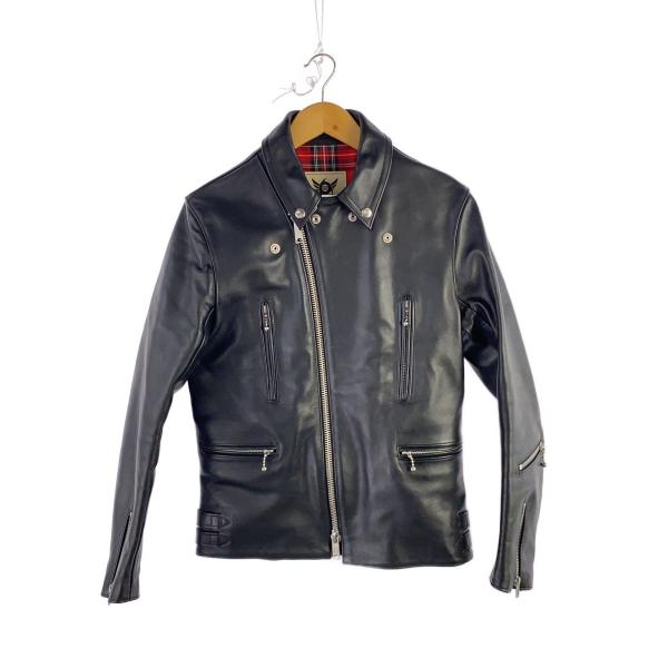 ●666●シングルライダース 666 LEATHER WARE (666レザーウエア）マイウェイマン 襟付き