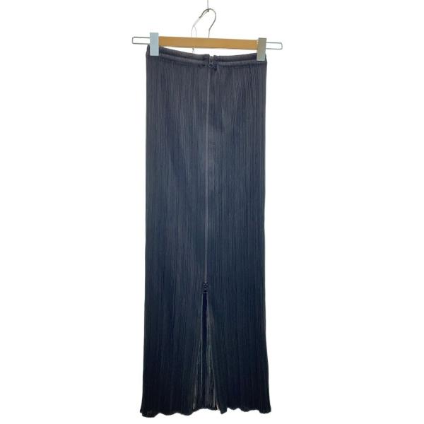 PLEATS PLEASE ISSEY MIYAKE◇フロントジップ/ロングスカート/1