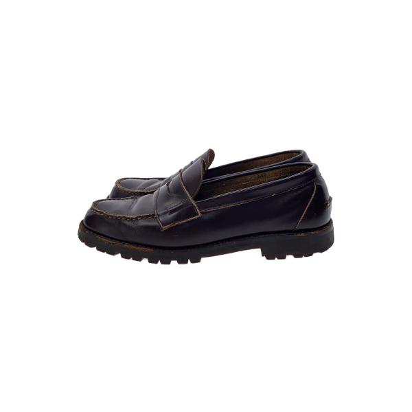 COMME des GARCONS HOMME◇コインローファー/ブラウン/レザー