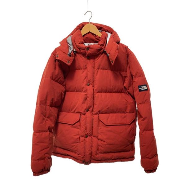 THE NORTH FACE◇ダウンジャケット_ND92021Z/L/ナイロン/RED