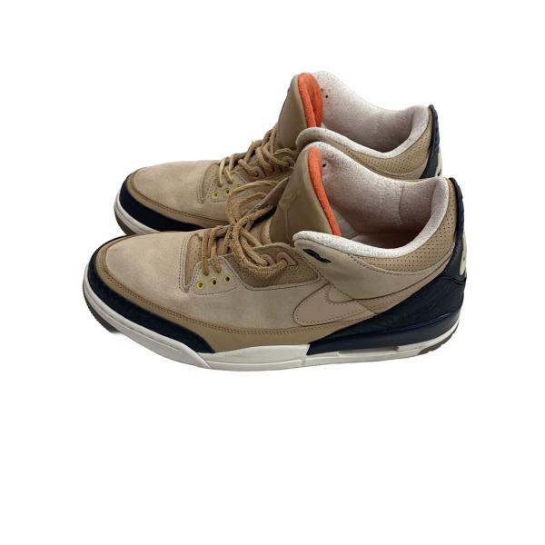 NIKE◆AIR JORDAN3 RETRO JTH NRG/エアジョーダンレトロ/ベージュ/AV6683-200/29.//