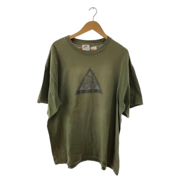 NIKE ACG◇Tシャツ/XL/コットン/KHK/90s/USA製/ACG初期 : セカンド
