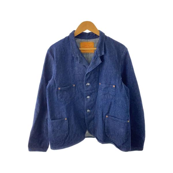 WAREHOUSE◇カバーオール/38/コットン/NVY/無地/2161// : セカンド