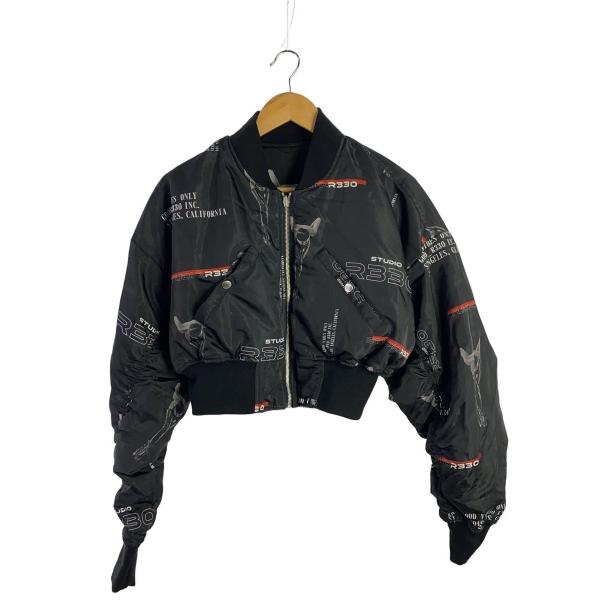 STUDIO R330/ブルゾン/S/--/BLK/総柄// : セカンドストリートYahoo!店