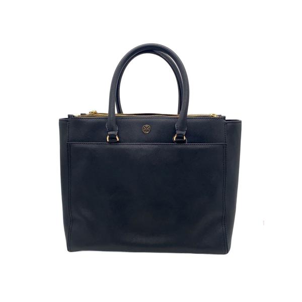 TORY BURCH◇トートバッグ/レザー/NVY/10000689 : セカンドストリート