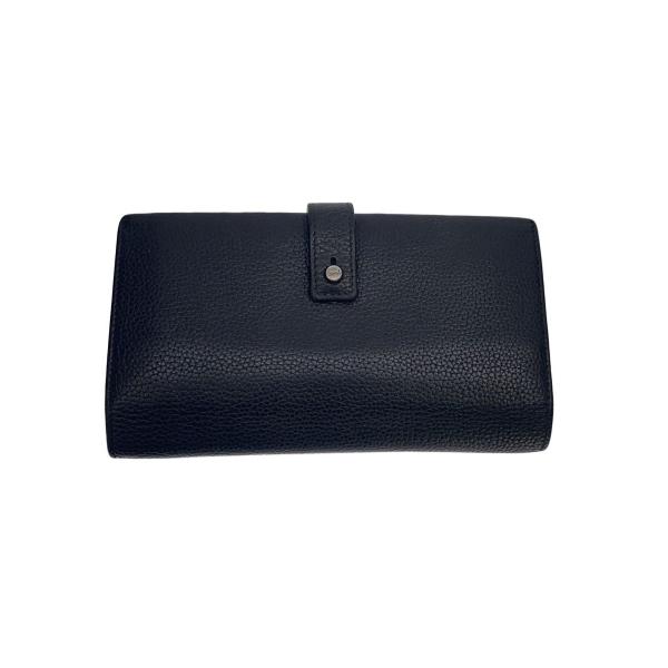 SAINT LAURENT◇長財布/レザー/BLK/無地/メンズ/507619 : セカンド