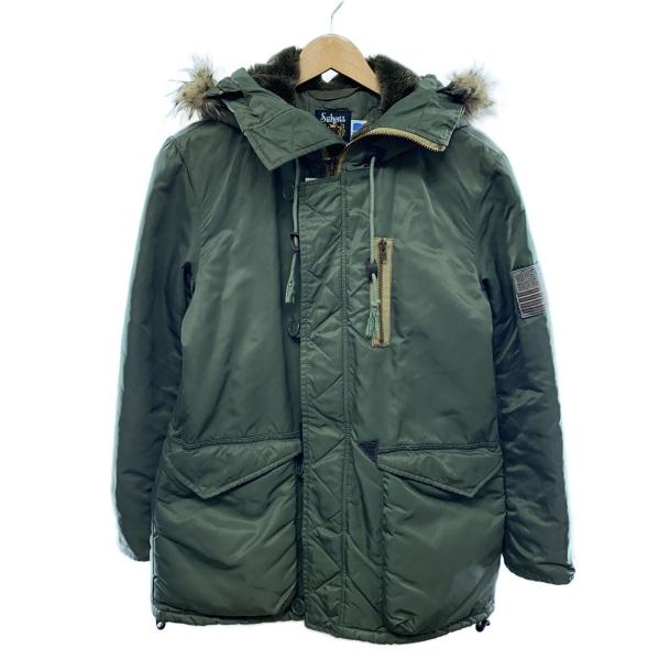 STUSSY◇×Schott/OLD STUSSY/N-3B/フライトジャケット/M/ナイロン